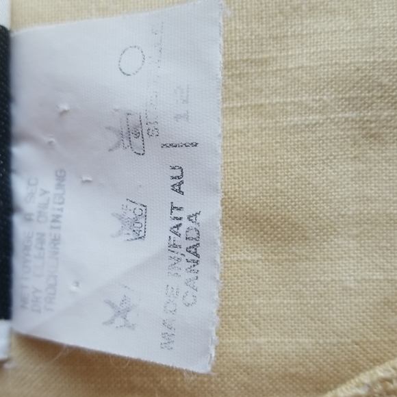 (12) Mascara Vintage Canadian Made Vest ❤ Zip Up ❤ Rayon Blend - Picture 4 of 8